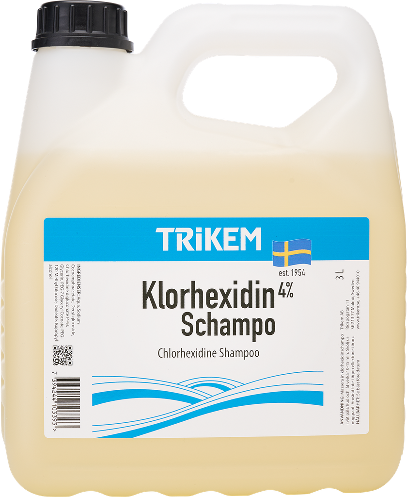 Trikem KlorhexidinSchampo 3000 ml